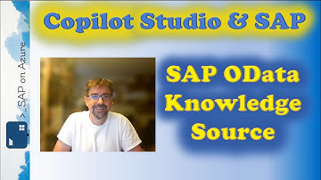 Copilot Studio + SAP: SAP OData as Knowledge Source