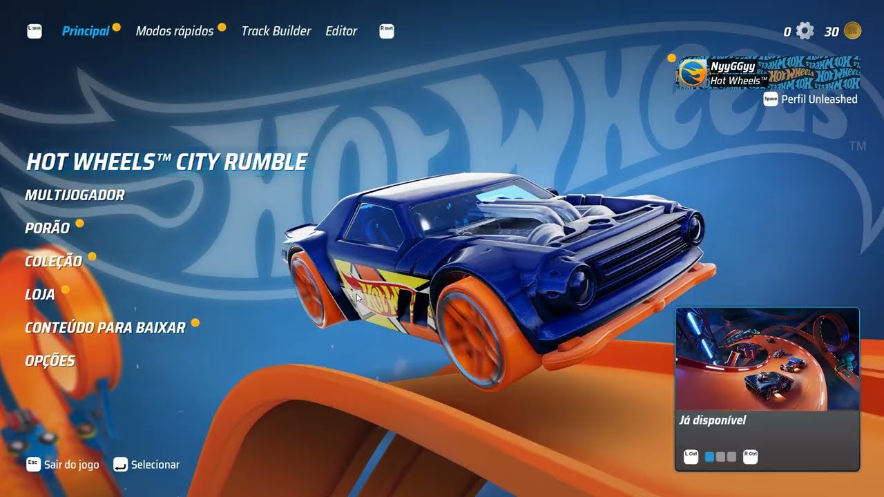 Hot Wheels Unleashed - Jogando pela primeira vez