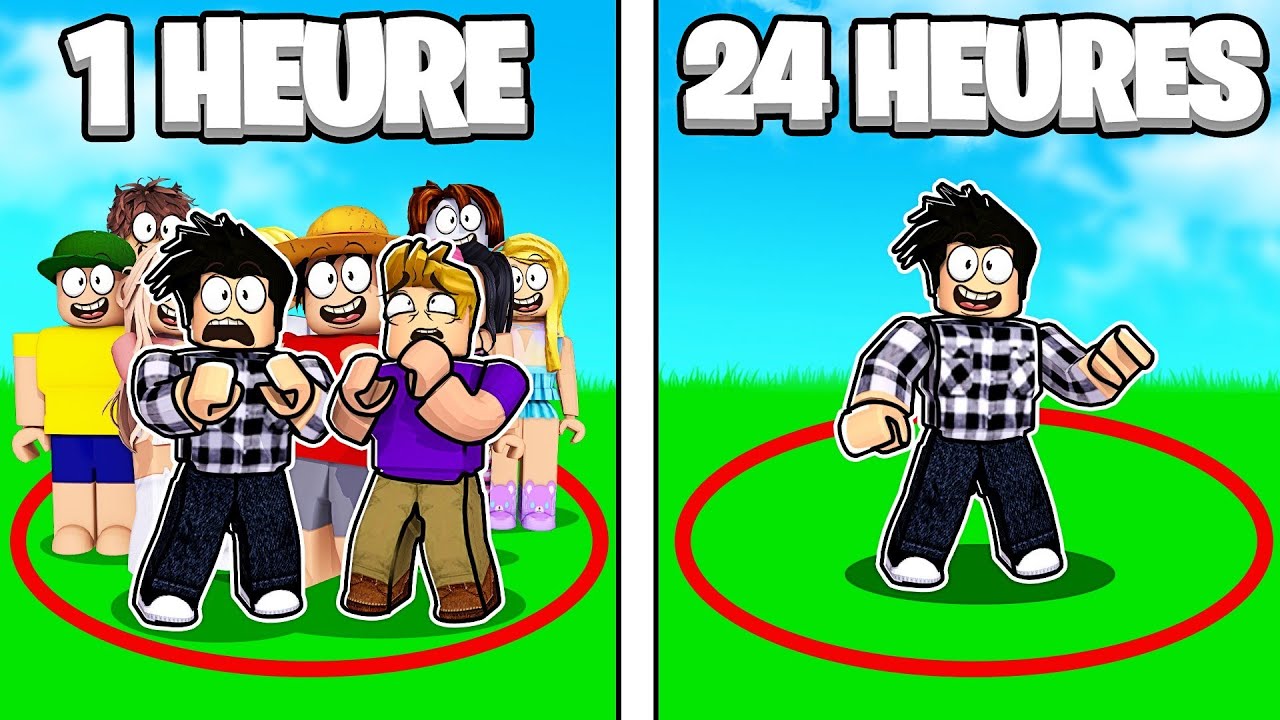 Le Dernier À Quitter Le Cercle Gagne 5,000€ (ROBLOX)