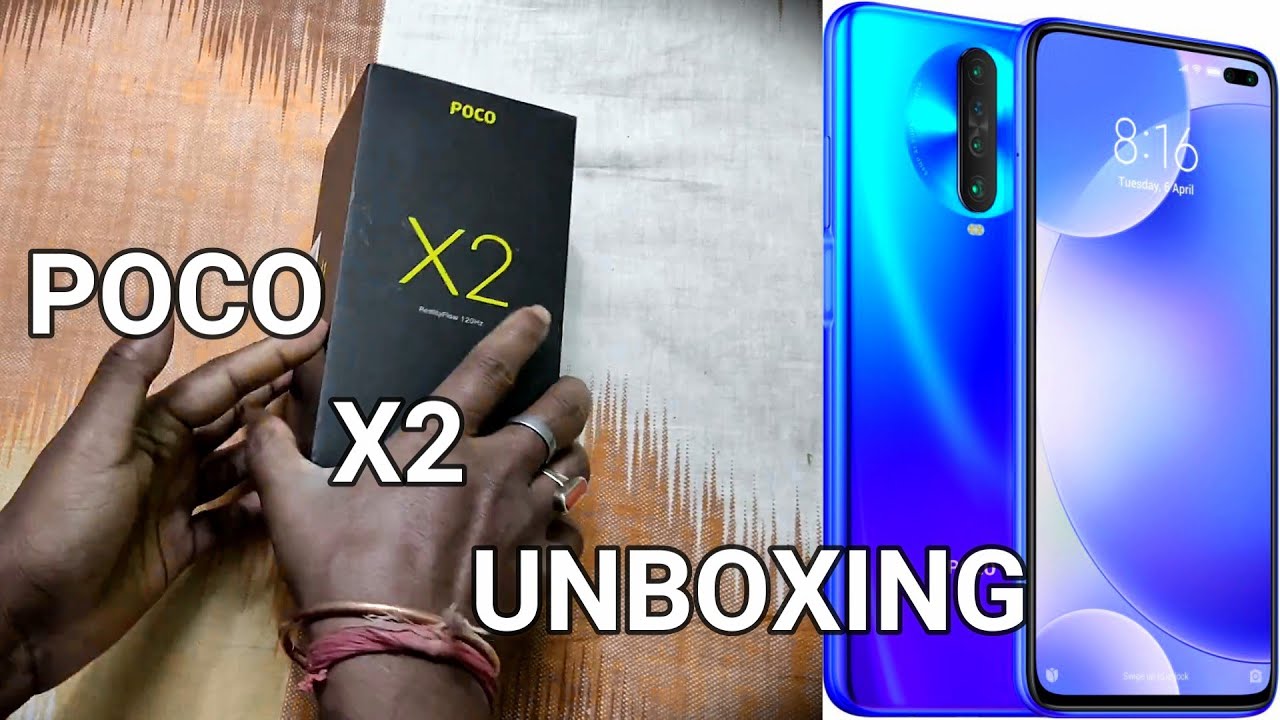 POCO X2 Unboxing  Good Specs Great Price   FLIPKART SALE 2021