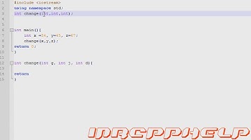 C++ Programming [2] - Functions
