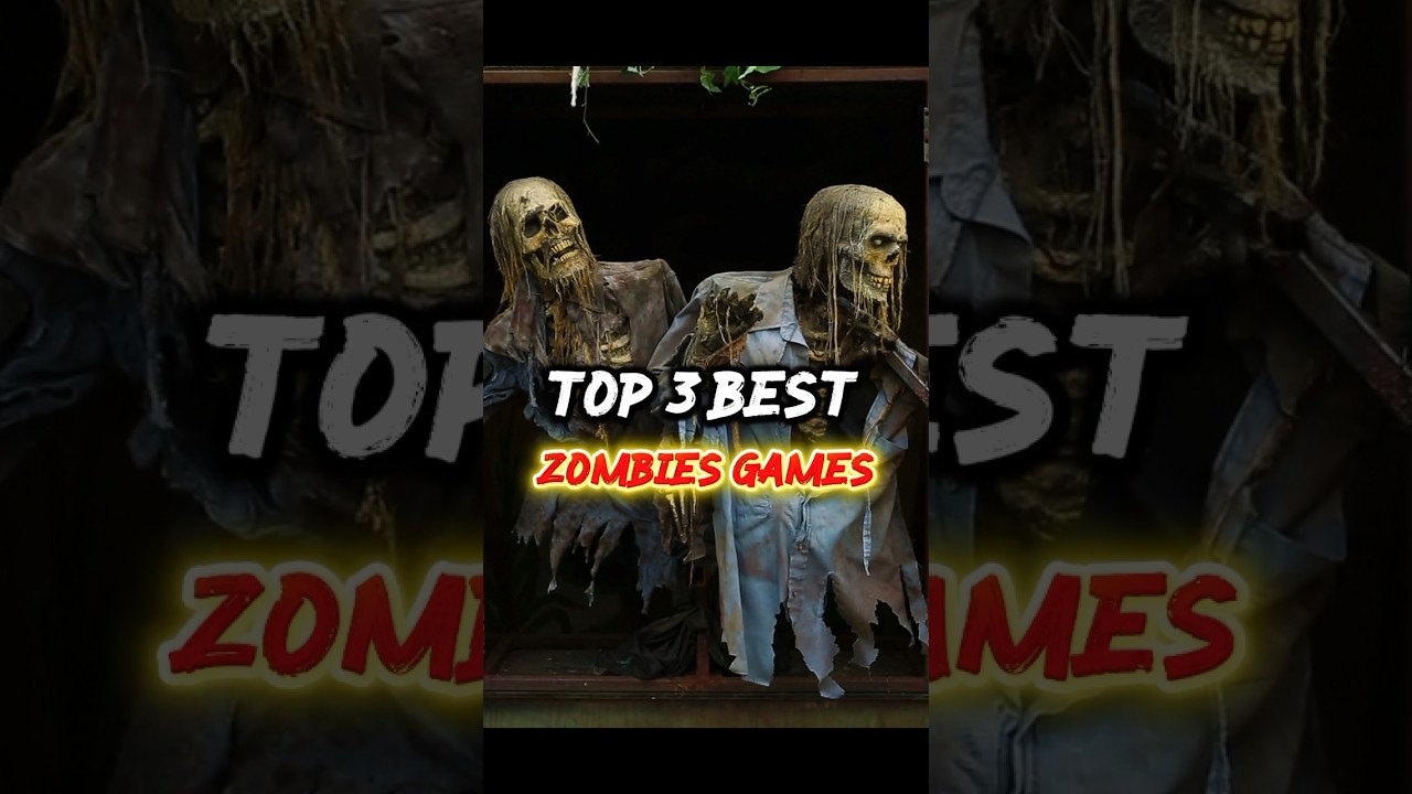 Top 3 best zombies game 😱 |