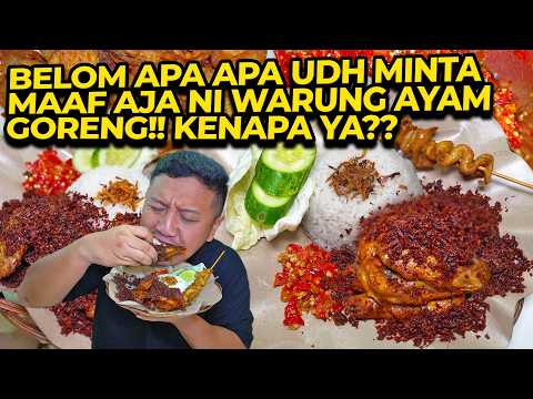 BELOM APA APA UDH MINTA MAAF AJA NI WARUNG AYAM GORENG!! KENAPA YA??