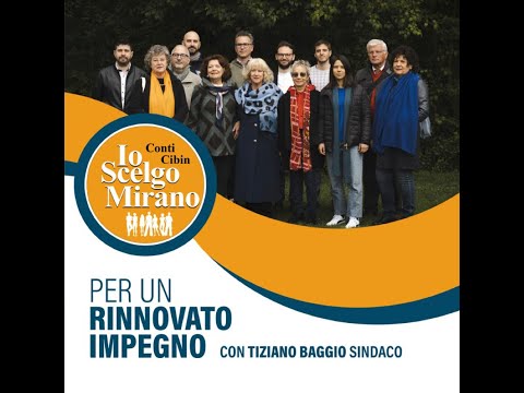 Presentazione della Lista Civica Io Scelgo Mirano per le Amministrative di Mirano (VE) - www.HTO.tv