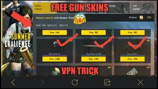 Pubg Mobile Free Kar98 Skin and ScarL Skin |Free Vpn Trick| Summer Event !! 😱 screenshot 4