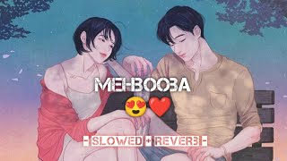 Tu sirf mera mehboob mai teri Mehbooba | Slowed   Reverb |#heartbitz