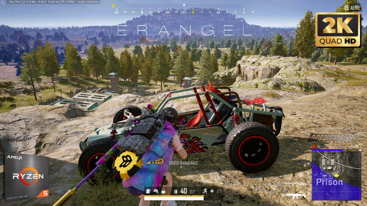 PUBG PC : BATTLEGROUNDS 2025 | AMD Ryzen 5 5600G | RX 6700 XT | Ram DDR4 32GB 3600Mhz (OC) | 2K