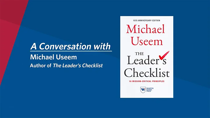 "The Leader's Checklist" Book: Interview with Auth...