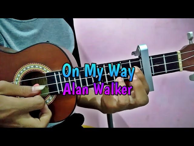 Alan Walker - On My Way Cover ukulele melodic by @Zidan AS class=