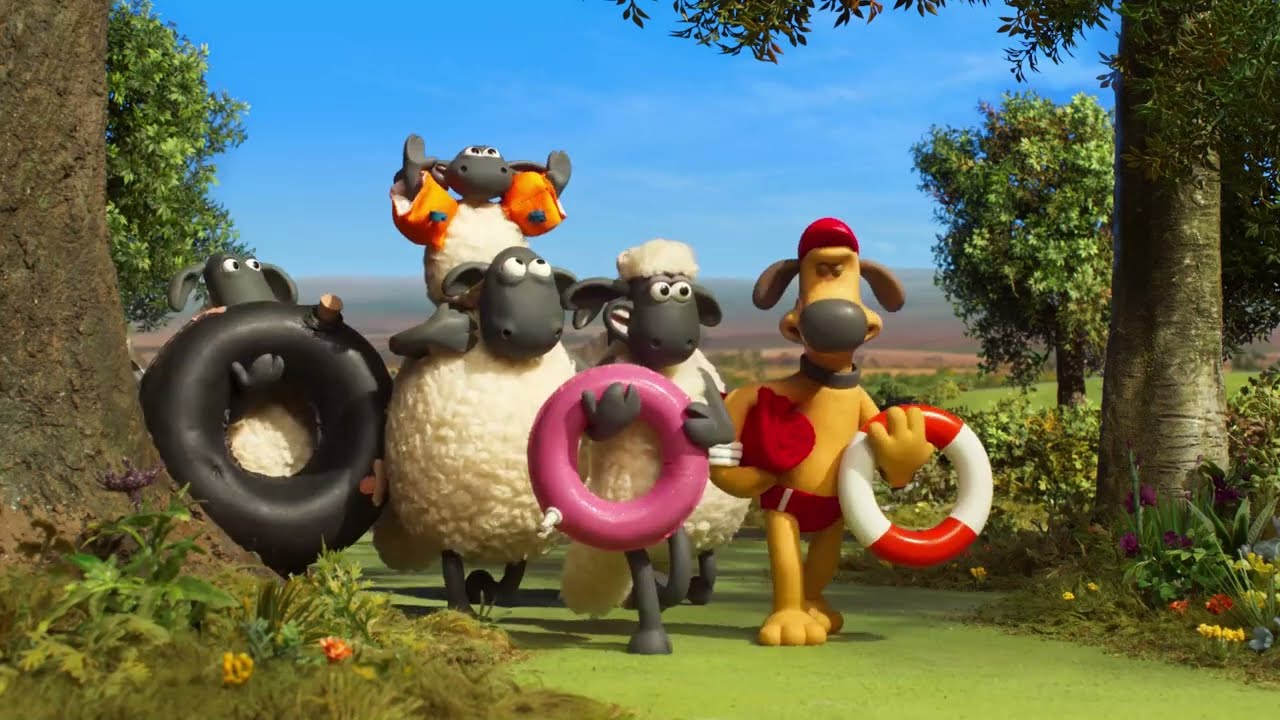 Clip 7 Shaun the Sheep’s guide to the Countryside Code – Parks and waterways, coast and countryside