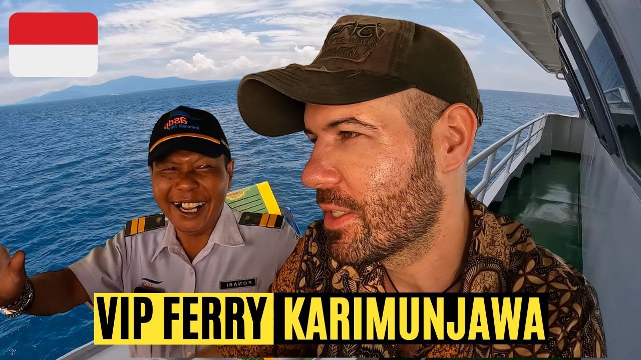 $10 VIP Ferry to Java's Paradise Island (Karimunjawa) 🇮🇩 - YouTube
