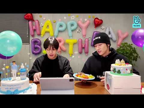 Monstax Hyungwon, Changkyun Birthday Vlive 220119, Hyungwon I.M Vlive