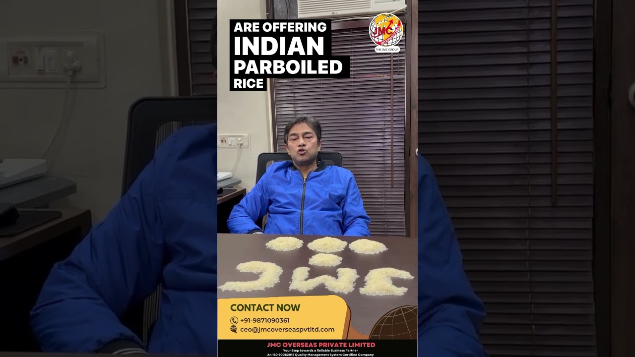 Parboiled rice from India🌐↪️🌾