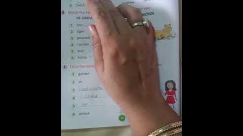English Grammar,Std 1,Ch 7 part 1 by Renu Menghrajani
