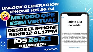 Liberar tu iPhone iOS 26.2.1 o 26.3 con el método QPE 100% estable desde el IPhone 12 al 17PM 2026