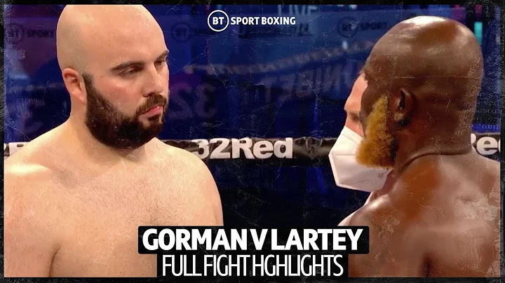 Nathan Gorman v Richard Lartey fight highlights