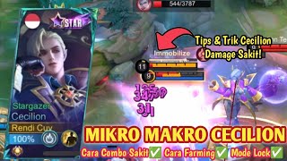 Download Lagu TIPS CECILION BIAR BISA GENDONG 1 TIM! COMBO CECILION YG BENAR! BUILD CECILION TERSAKIT 2025 - MLBB MP3