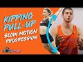 How To Do Kipping Pull Ups (Slow Motion Progression)