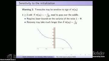 The Initial Search Phase Of Stochastic Gradient Descent For High-Dimensional Inference Tasks