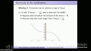 The Initial Search Phase Of Stochastic Gradient Descent For High-Dimensional Inference Tasks