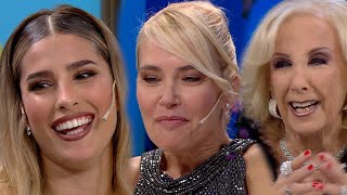 El comentario sin filtro de Julieta Poggio sobre el idioma español que avergonzó a Mirtha