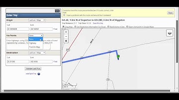 GAPROS - Using Via Points