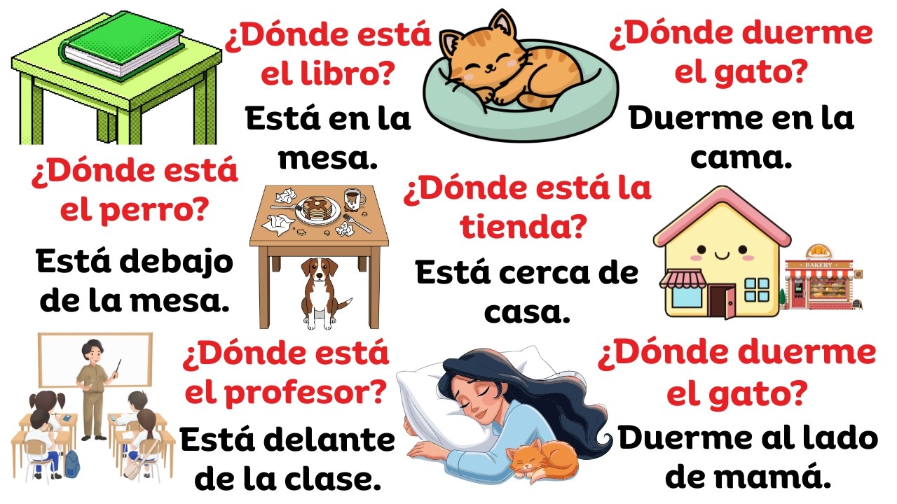 Быстро освойте испанские предлоги | Ежедневные диалоги на испанском (A1–A2)