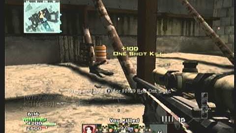 L118A montage MW3 (wii) skrillex bangarang