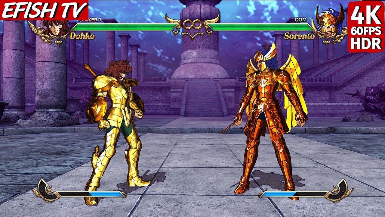 Libra Dohko vs Siren Sorento (Hardest AI) - Saint Seiya: Soldiers
