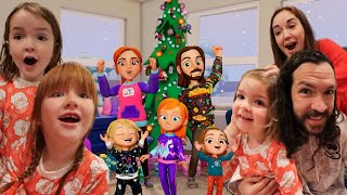 CRAZY CHRiSTMAS MORNiNG with Adley Niko and Navey!! a Special Day with Family! new games & fun toys screenshot 3