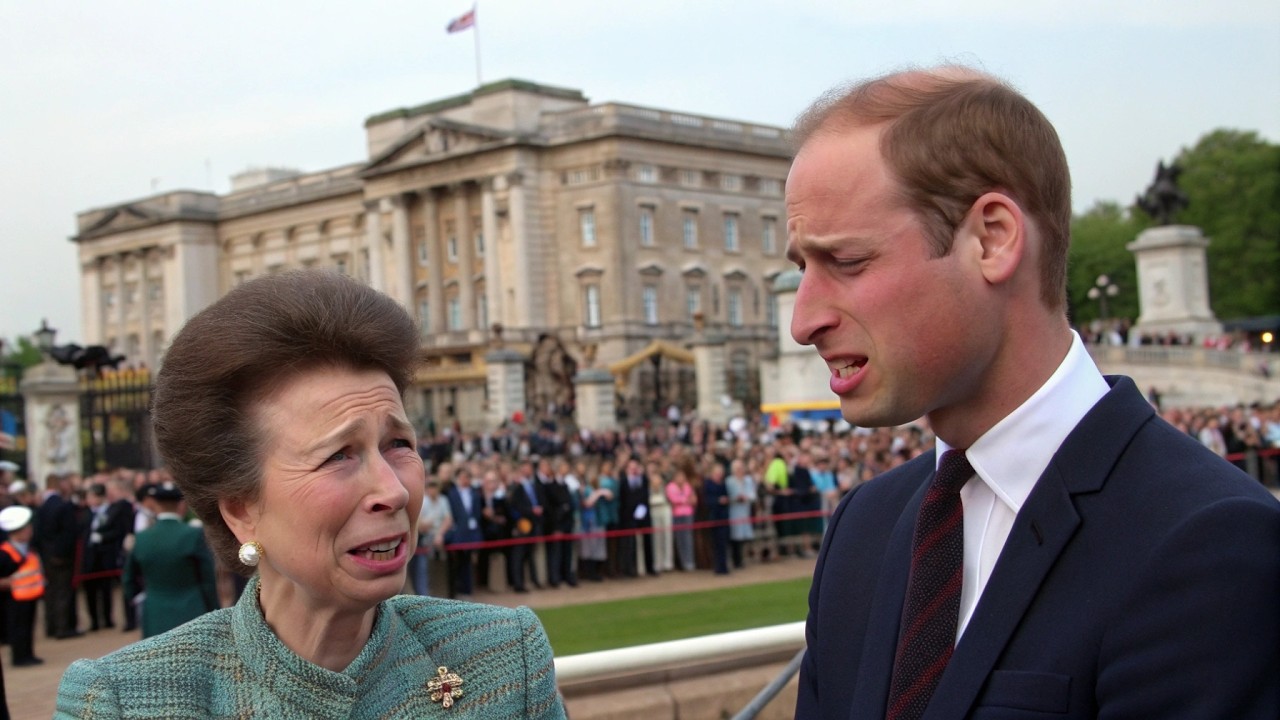 Принцесса Анна и Принц Уильям ВЫЧЕРКНУЛИ Королеву Камиллу из Будущего Монархии