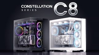 Unveiling Antec C8: The Ultimate Full-Tower E-ATX PC Case with Seamless Tempered Glass