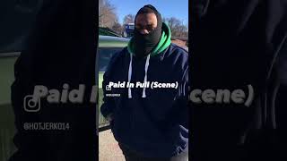 Actor/Artist HotJerko does Mekhi Phifer PAID IN FULL  #harlem #actor #life