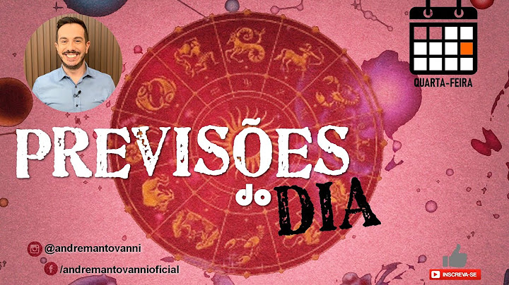 SIGNOS - Previsões do Dia (QUARTA) -25/11/20 | André Mantovanni