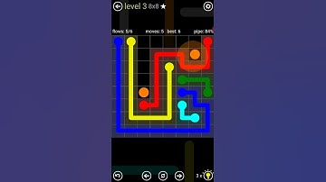 Flow Free  Mania 8x8  Level 3