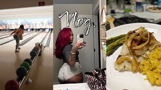 vlog | bowling, home cooked meals, new hair, what hapeen to Doll Face Diaries Channel? + more