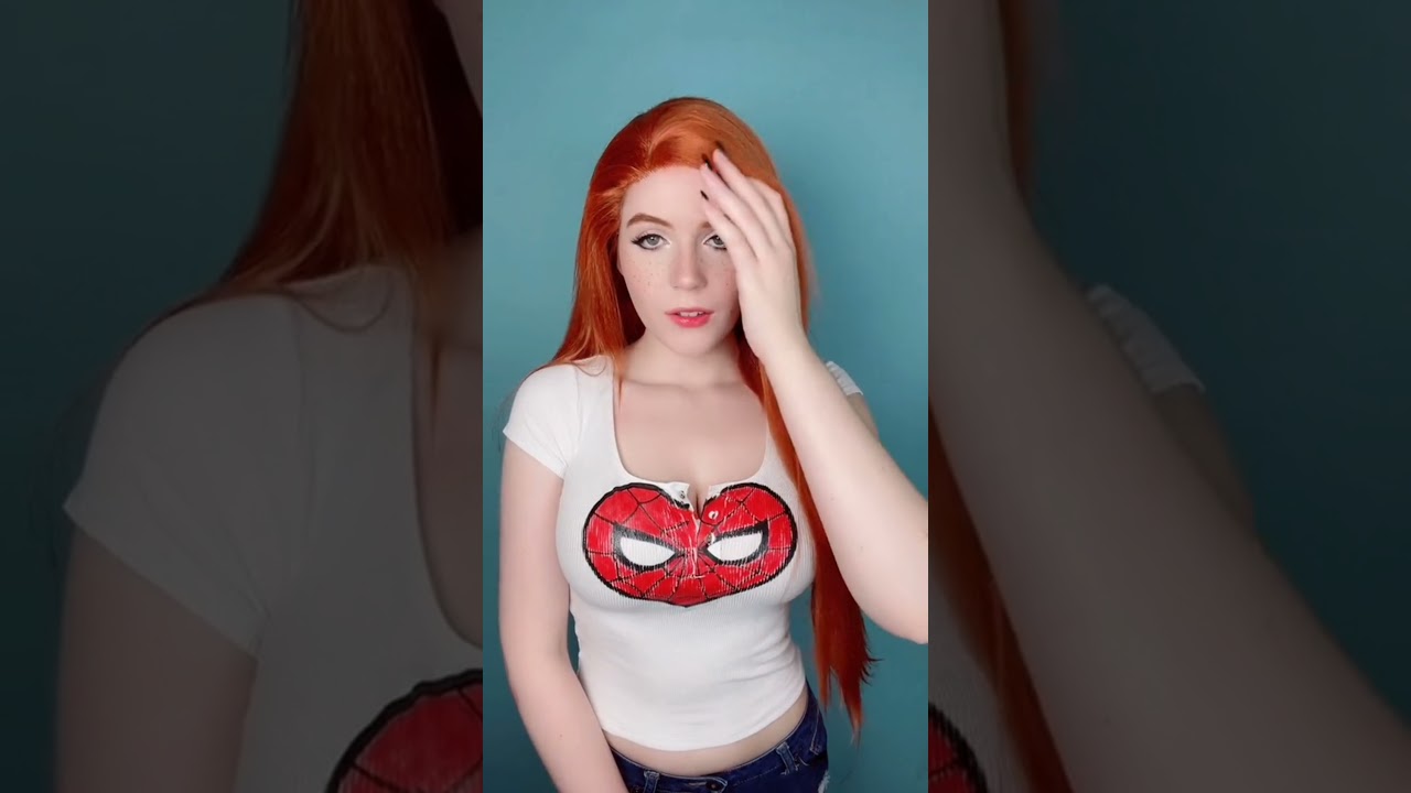 🐯TIGER💘 #maryjane #maryjanewatson #cosplay #fyp #spiderman #lovestory #love #piterparker #girl#women