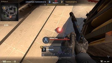 CS:GO - I told you he was defusing...1v4 ninja defuse... January 8 2017 r3 esea match 8769219