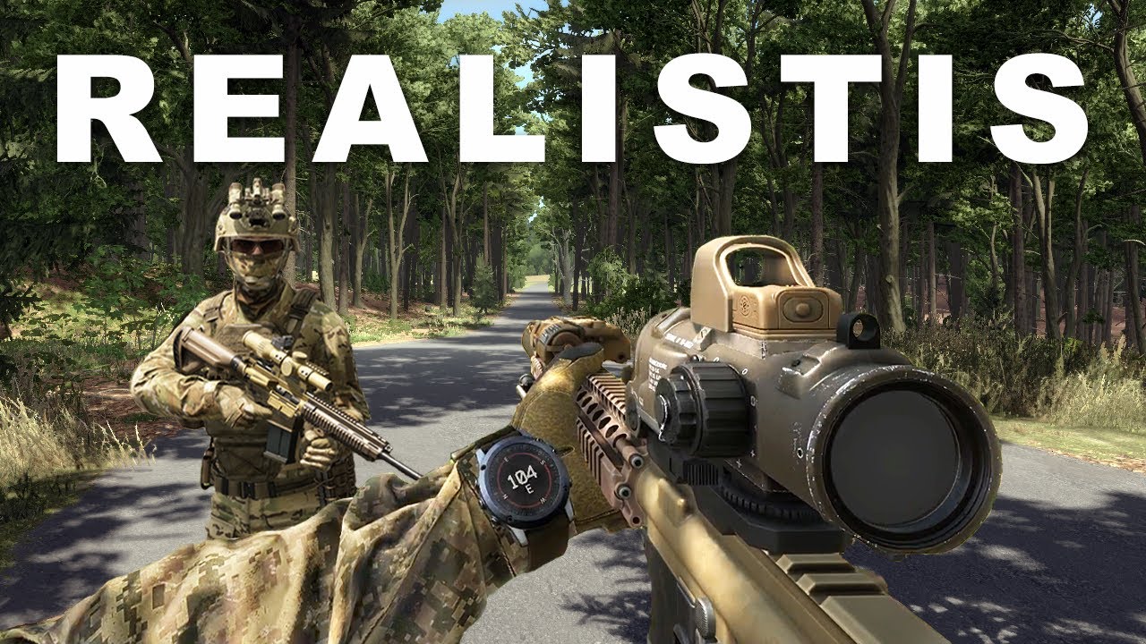 Patroli Di Area Hutan Konflik Militer - Arma reforger