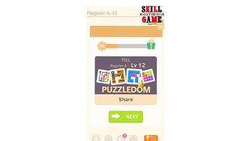 Puzzledom - Fill Regular A Level 1 - 50 - Walkthrough