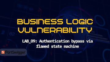 LAB_09: Authentication bypass via flawed state machine | Business Logic