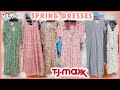 🌸TJMAXX SPRING DRESSES NEW FINDS‼️MAXI DRESS & MIDI DRESS❤️NEW SPRING DRESS SHOP WITH ME💟