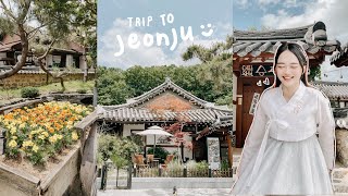 jeonju travel vlog 🌼 | 전주여행 living in korea EP. 013