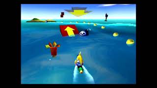 Crash Bandicoot: Warped (PlayStation, 1998) Makin Waves