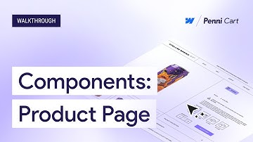 Webflow E-commerce Tutorial - Personalizing Your Product Page With Penni Cart Components