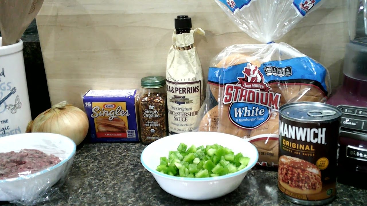 Sloppy Joes Manwich adding 2 New Ingredients enhanced  flavor 5 ⭐