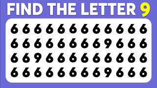 Find the ODD Number and Letter  Monkey Quiz