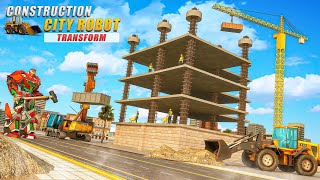 Construction & Demolish Robot Transform Robot Life Games Gameplay screenshot 4