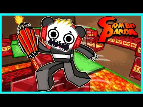 Roblox TNT Rush THE FLOOR IS LAVA Let's Play with Combo Panda