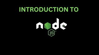 Introdution to Back end Development with node js